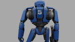Cyborg cop  rigged