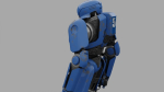 Cyborg cop  rigged