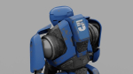 Cyborg cop  rigged