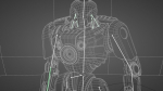 Cyborg cop  rigged