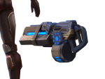 Cyborg Machine Gun with Automatic Rifle and Pistol - 3dsMax