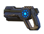 Cyborg Machine Gun with Automatic Rifle and Pistol - 3dsMax