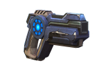 Cyborg Machine Gun with Automatic Rifle and Pistol - 3dsMax