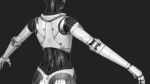 Cyborg Robot  Androgyne RIGGED