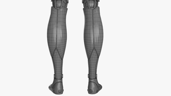 Cyborg Robot  Androgyne RIGGED