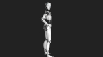 Cyborg Robot  Androgyne RIGGED