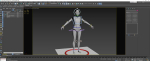 Cyborg Robot  Androgyne RIGGED
