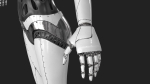 Cyborg Robot  Androgyne RIGGED