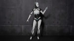 Cyborg Robot  Androgyne RIGGED