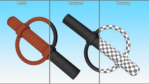 Cycle Rack Parking Black