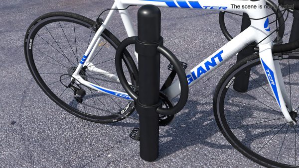 Cycle Rack Parking Black