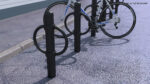 Cycle Rack Parking Black