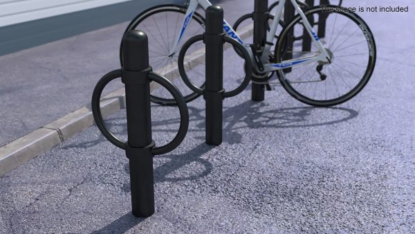 Cycle Rack Parking Black