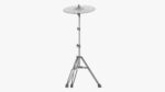 Cymbal with stand