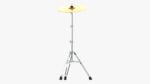 Cymbal with stand