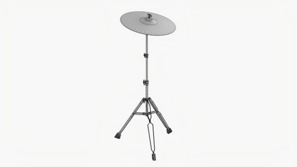 Cymbal with stand