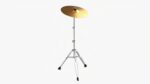Cymbal with stand