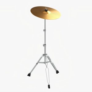 Cymbal with stand