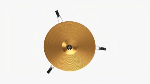 Cymbal with stand