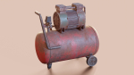 Vintage air compressor