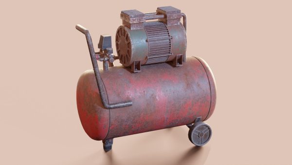 Vintage air compressor