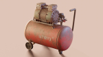 Vintage air compressor