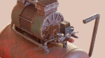 Vintage air compressor