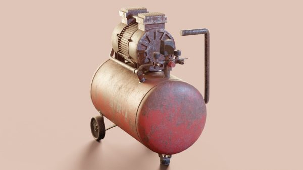 Vintage air compressor