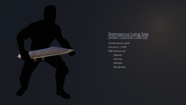 Damascus Long Sax