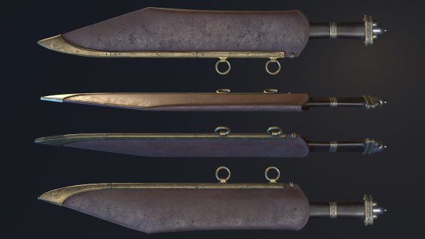 Damascus Long Sax