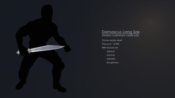 Damascus Long Sax
