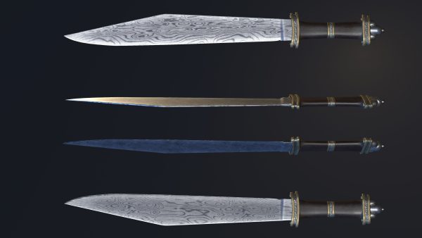 Damascus Long Sax