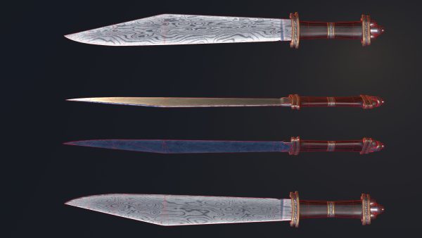 Damascus Long Sax