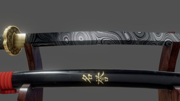 Damascus Steel Katana