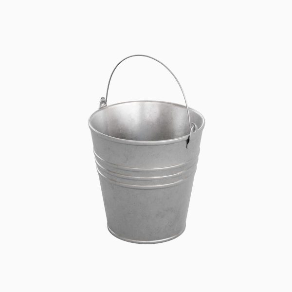 Dark Aged Steel Bucket