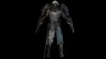 DarkKnight character in armor