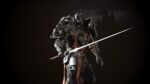 DarkKnight character in armor