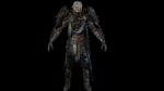 DarkKnight character in armor