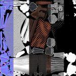 DarkKnight character in armor