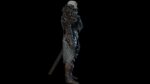DarkKnight character in armor
