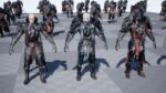 DarkKnight character in armor