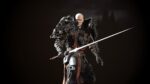 DarkKnight character in armor