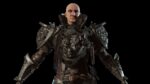 DarkKnight character in armor