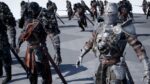 DarkKnight character in armor