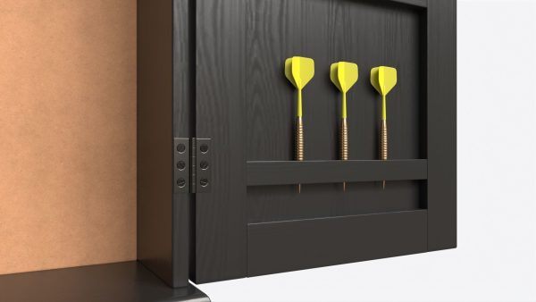 Dartboard Cabinet Classic Open