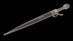 Decorated Silver Dagger Sword