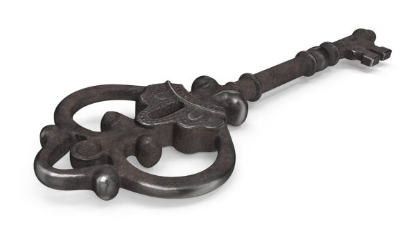 Decorative Skeleton Key Steel