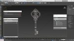 Decorative Skeleton Key Steel