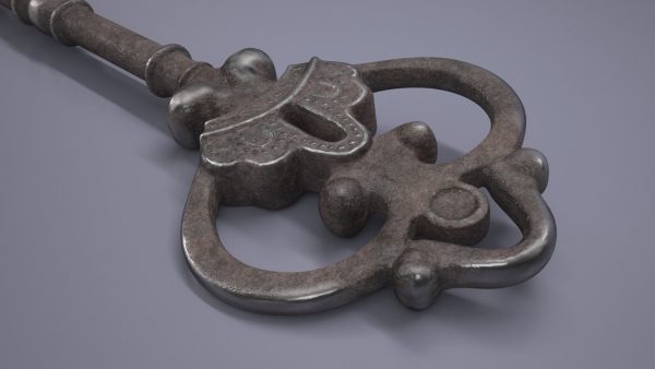 Decorative Skeleton Key Steel