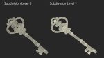 Decorative Skeleton Key Steel